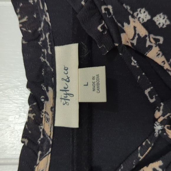 ❤️5/$25 CALL Style and Company Abstract Dress - Picture 5 of 7